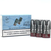 Elf Bar® Mate 500 P1 refillable empty pods, pack of 3 disposable vape cartridges, designed with a 2ml e‑liquid capacity for convenient refilling, compatible with the Elf Bar Mate 500 device to deliver smooth vapor and reliable performance.